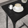 Mesa de Café Nido 3 pcs Roble negro 50.5 x 35 x 53 cm en Mesas de centro | Comprar online en Foro24
