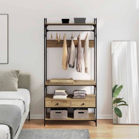 Armario Roble artisan 89 x 39 x 184.5 cm Madera contrachapada en Armarios roperos | Comprar online en Foro24