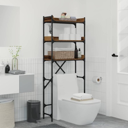 Estante para lavadora con estante Madera vieja 67 x 25 x 163 cm en Accesorios para lavadoras y secadoras | Comprar online en For