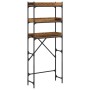 Estante para lavadora con estante Madera vieja 67 x 25 x 163 cm en Accesorios para lavadoras y secadoras | Comprar online en For