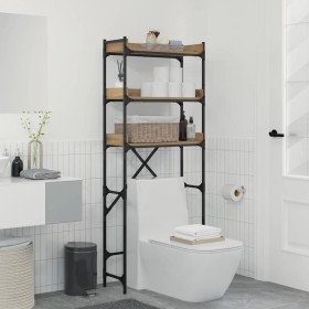 Estante para lavadora 67 x 25 x 163 cm Madera contrachapada en Accesorios para lavadoras y secadoras | Comprar online en Foro24