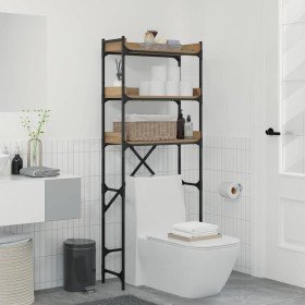 Estante para lavadora 67 x 25 x 163 cm Madera contrachapada en Accesorios para lavadoras y secadoras | Comprar online en Foro24