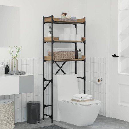 Estante para lavadora 67 x 25 x 163 cm Madera contrachapada en Accesorios para lavadoras y secadoras | Comprar online en Foro24