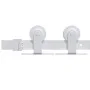 Puerta corredera con herrajes madera maciza de pino 90x210 cm de vidaXL, Puertas - Ref: Foro24-3203089, Precio: 204,01 €, Des...
