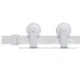 Puerta corredera con herrajes madera maciza de pino 80x210 cm de vidaXL, Puertas - Ref: Foro24-3203091, Precio: 212,85 €, Des...