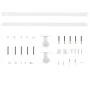 Puerta corredera con herrajes madera maciza de pino 85x210 cm de vidaXL, Puertas - Ref: Foro24-3203092, Precio: 211,94 €, Des...