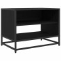 Gabinete de TV Roble negro 61 x 40 x 46 cm Madera contrachapada