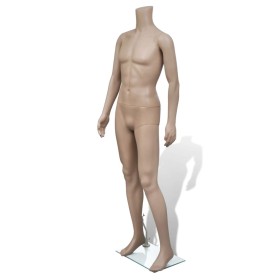 Maniquí de hombre sin cabeza