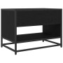 Gabinete de TV Roble negro 61 x 40 x 46 cm Madera contrachapada