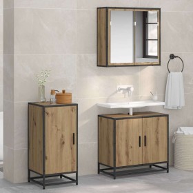 Vitrina Roble artisan 35 x 35.5 x 76 cm Madera contrachapada