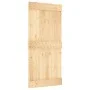 Puerta corredera con herrajes madera maciza de pino 95x210 cm by vidaXL, Doors - Ref: Foro24-3202990, Price: 172,52 €, Discou...