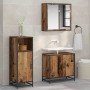 Gabinete de Baño con puerta Madera vieja 35 x 37.5 x 100 cm