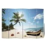 Faltbarer Raumteiler Beach 217x170 cm von vidaXL, Raumteiler - Ref: Foro24-240480, Preis: 124,62 €, Rabatt: %