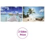 Folding beach room divider 217x170 cm by vidaXL, Room dividers - Ref: Foro24-240480, Price: 127,26 €, Discount: %