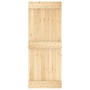 Puerta corredera con herrajes madera maciza de pino 80x210 cm von vidaXL, Türen - Ref: Foro24-3203140, Preis: 171,43 €, Rabat...