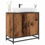 Gabinete de Lavabo para Baño Madera vieja 65 x 33 x 60 cm