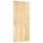 Puerta corredera con herrajes madera maciza de pino 95x210 cm de vidaXL, Puertas - Ref: Foro24-3203143, Precio: 180,10 €, Des...