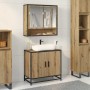 Mueble de lavabo para baño Roble artisan 65 x 33 x 60 cm en Muebles de baño | Comprar online en Foro24