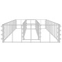 Arriate de gaviones de acero galvanizado 90x30x10 cm