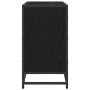 Gabinete de Lavabo para Baño Roble Negro 65 x 33 x 60 cm