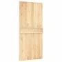 Puerta corredera con herrajes madera maciza de pino 95x210 cm von vidaXL, Türen - Ref: Foro24-3203149, Preis: 195,27 €, Rabat...