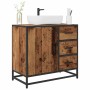 Gabinete de Lavabo para Baño Madera vieja 65 x 33 x 60 cm