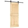 Sliding door with solid pine wood fittings 80x210 cm by vidaXL, Doors - Ref: Foro24-3203200, Price: 154,19 €, Discount: %