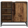 Gabinete de Lavabo para Baño Madera vieja 65 x 33 x 60 cm