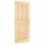 Puerta corredera con herrajes madera maciza de pino 85x210 cm von vidaXL, Türen - Ref: Foro24-3203238, Preis: 180,60 €, Rabat...