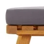 2-Sitzer-Gartensofa mit Kissen aus massivem Akazienholz von vidaXL, Modulare Sofas für den Außenbereich - Ref: Foro24-316264,...