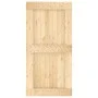 Sliding door with solid pine wood hardware 100x210 cm by vidaXL, Doors - Ref: Foro24-3203241, Price: 200,75 €, Discount: %