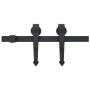 Puerta corredera con herrajes madera maciza de pino 100x210 cm de vidaXL, Puertas - Ref: Foro24-3203241, Precio: 206,81 €, De...