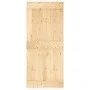 Schiebetür mit Beschlägen aus massivem Kiefernholz 90x210 cm von vidaXL, Türen - Ref: Foro24-3203257, Preis: 195,35 €, Rabatt: %