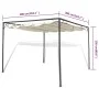 Cenador de jardín con tejado toldo retráctil by vidaXL, Tents and gazebos - Ref: Foro24-40786, Price: 275,49 €, Discount: %