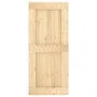 Schiebetür mit Beschlägen aus massivem Kiefernholz, 90 x 210 cm von vidaXL, Türen - Ref: Foro24-3203263, Preis: 207,24 €, Rab...