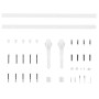 Puerta corredera con herrajes madera maciza de pino 95x210 cm de vidaXL, Puertas - Ref: Foro24-3203264, Precio: 203,01 €, Des...