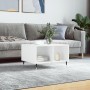 Couchtisch aus weißem Sperrholz, 60 x 50 x 36,5 cm von vidaXL, Couchtisch - Ref: Foro24-830532, Preis: 38,14 €, Rabatt: %