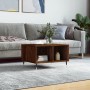 Couchtisch aus braunem Eichensperrholz, 60 x 50 x 36,5 cm von vidaXL, Couchtisch - Ref: Foro24-830539, Preis: 45,23 €, Rabatt: %