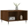 Mesa de centro madera contrachapada marrón roble 60x50x36,5 cm de vidaXL, Mesas de centro - Ref: Foro24-830539, Precio: 44,70...