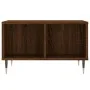 Mesa de centro madera contrachapada marrón roble 60x50x36,5 cm de vidaXL, Mesas de centro - Ref: Foro24-830539, Precio: 44,70...