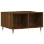 Mesa de centro madera contrachapada marrón roble 60x50x36,5 cm de vidaXL, Mesas de centro - Ref: Foro24-830539, Precio: 44,70...