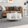 Couchtisch aus glänzend weißem Sperrholz, 60 x 50 x 36,5 cm von vidaXL, Couchtisch - Ref: Foro24-830542, Preis: 46,38 €, Raba...