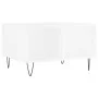 Glossy white plywood coffee table 60x50x36.5 cm by vidaXL, Coffee table - Ref: Foro24-830542, Price: 46,34 €, Discount: %