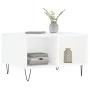 Couchtisch aus glänzend weißem Sperrholz, 60 x 50 x 36,5 cm von vidaXL, Couchtisch - Ref: Foro24-830542, Preis: 46,38 €, Raba...