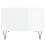 Couchtisch aus glänzend weißem Sperrholz, 60 x 50 x 36,5 cm von vidaXL, Couchtisch - Ref: Foro24-830542, Preis: 46,38 €, Raba...