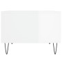 Couchtisch aus glänzend weißem Sperrholz, 60 x 50 x 36,5 cm von vidaXL, Couchtisch - Ref: Foro24-830542, Preis: 46,90 €, Raba...