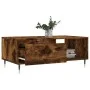 Smoked oak plywood coffee table 90x50x36.5 cm by vidaXL, Coffee table - Ref: Foro24-830561, Price: 61,84 €, Discount: %