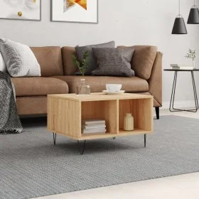 Couchtisch aus Sonoma-Eichensperrholz, 60 x 50 x 36,5 cm von vidaXL, Couchtisch - Ref: Foro24-830543, Preis: 42,52 €, Rabatt: %