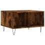 Couchtisch aus geräuchertem Eichensperrholz, 60 x 50 x 36,5 cm von vidaXL, Couchtisch - Ref: Foro24-830545, Preis: 43,32 €, R...