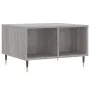 Gray Sonoma plywood coffee table 60x50x36.5 cm by vidaXL, Coffee table - Ref: Foro24-830538, Price: 44,69 €, Discount: %